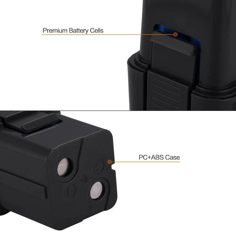 Replacement Battery Pack 7.2V for Ontel Swivel Sweeper