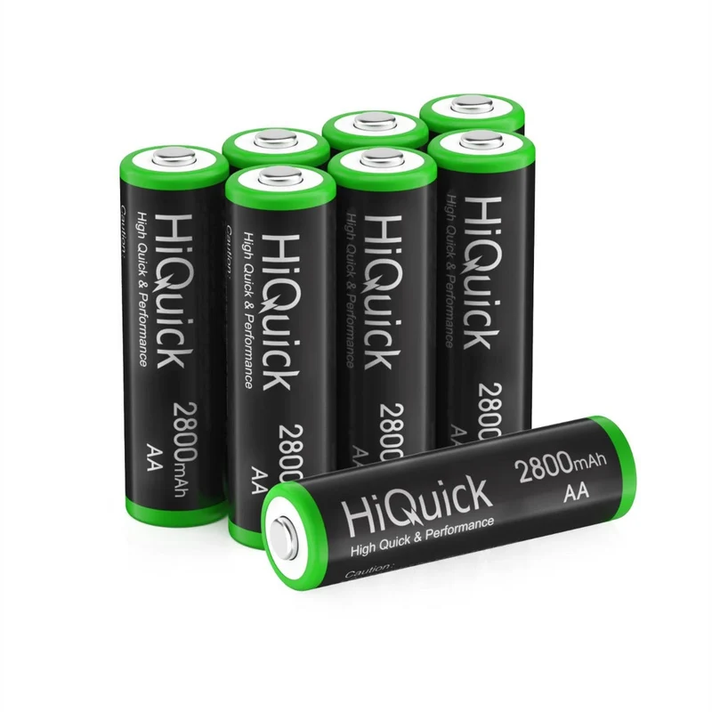 【UK】HiQuick AA Ni-MH Rechargeable batteries 2800mAh