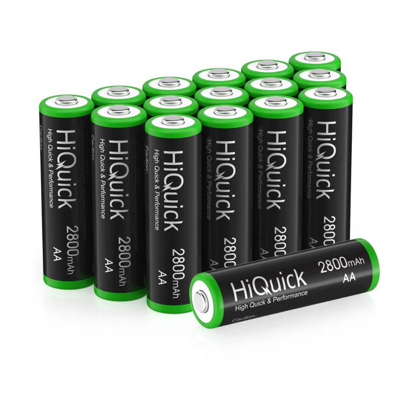 【UK】HiQuick AA Ni-MH Rechargeable batteries 2800mAh