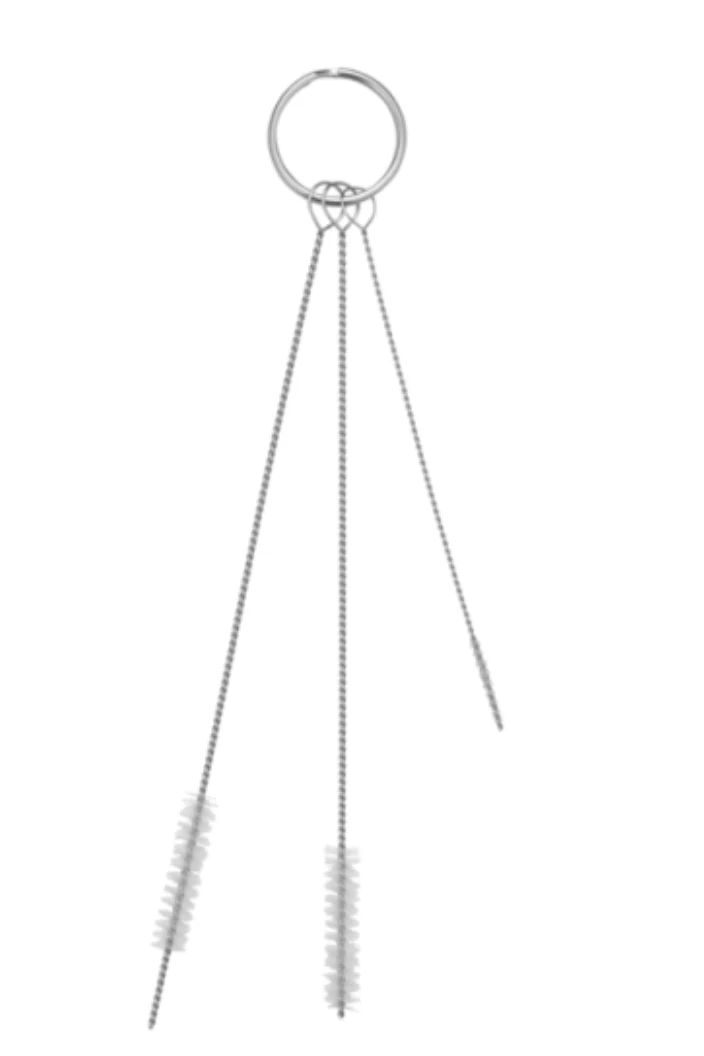 Kits de 3 cepillos 360° Detalles 2mm, 5mm y 6mm