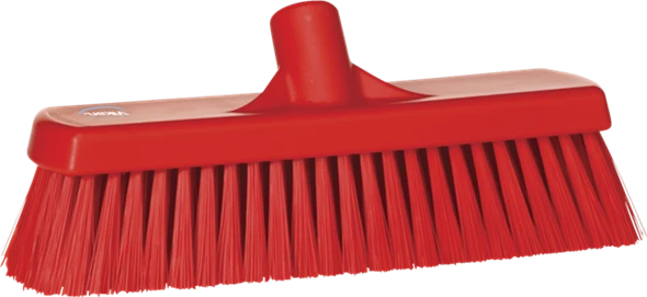 Escoba Vikan® 300 mm – Cerdas Medias, para Áreas Reducidas con Codificación por Colores