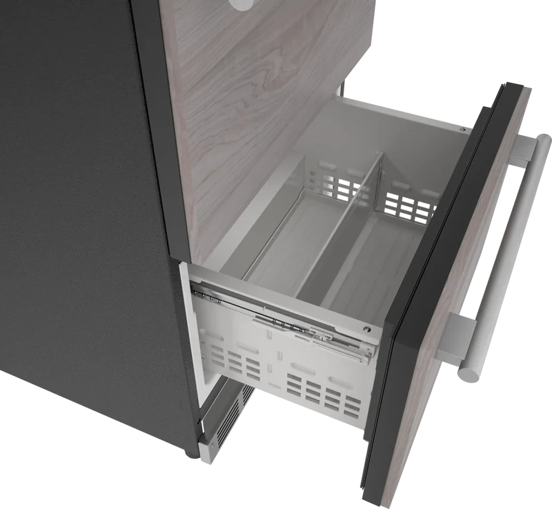 Refrigerador combinado Freedom® 24" doble cajon panelable