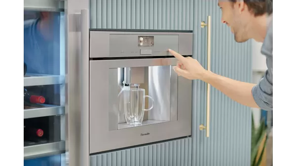Cafetera Empotrable Stainless Steel