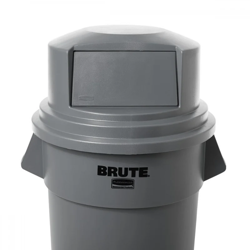 Tapa Domo para Contenedor BRUTE Gris Rubbermaid 121 LTS / 32 GAL (FG263788GRAY)