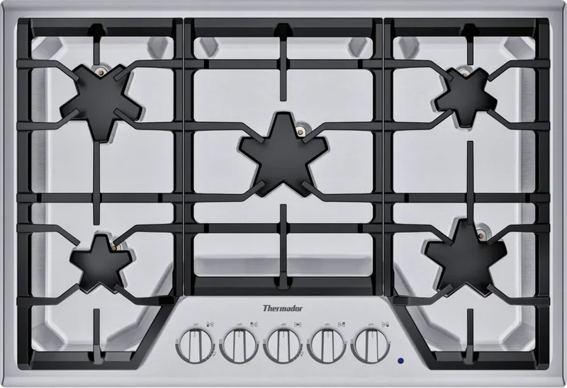 Parrilla de gas 30" Masterpiece® 5 zonas INOX XLO