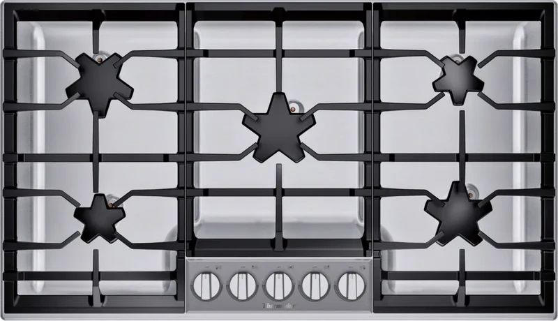 Parrilla de gas 36" Masterpiece® 5 zonas INOX