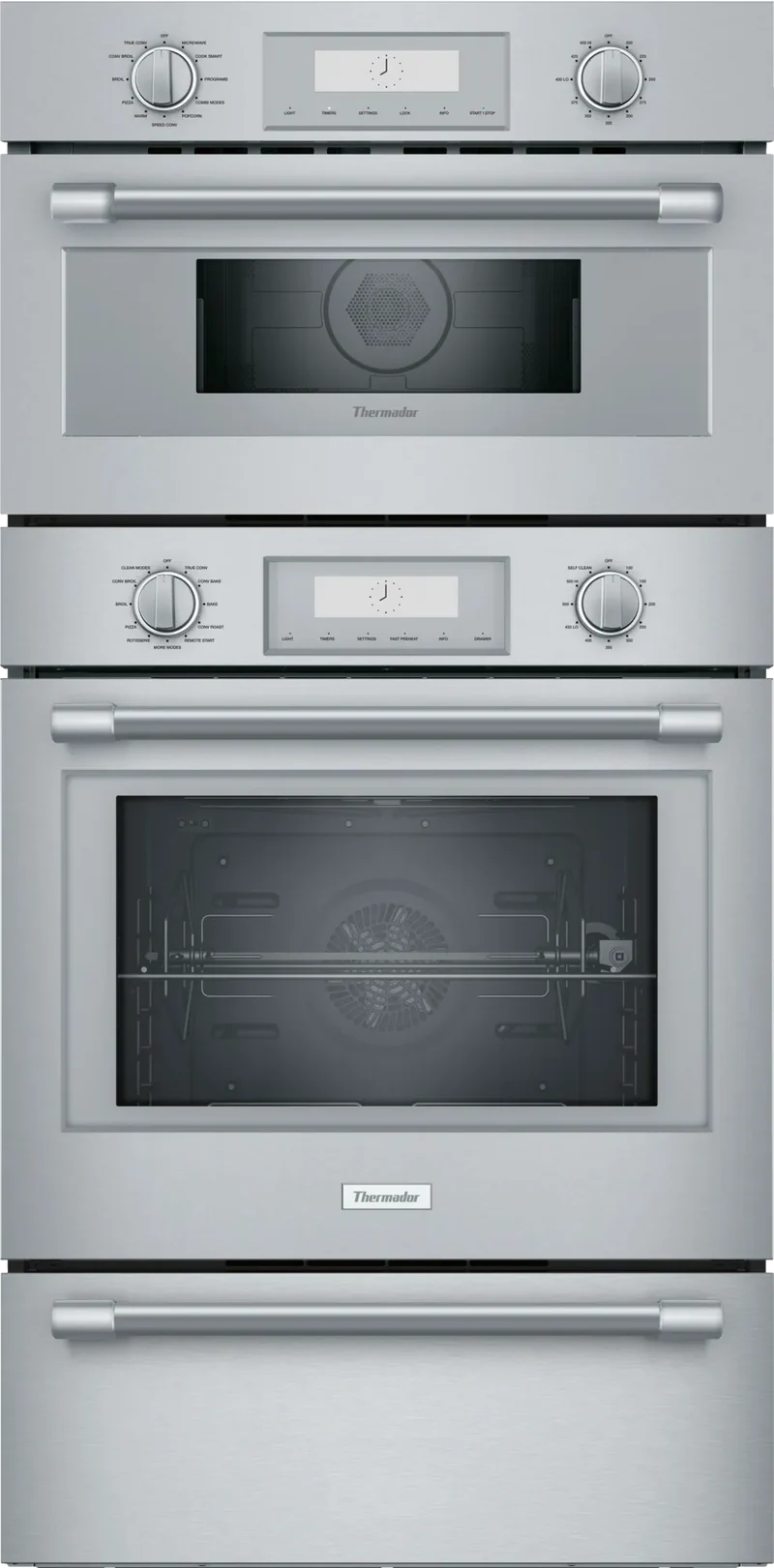 Horno combinado triple 30" INOX
