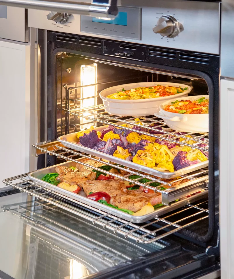 Horno combinado triple 30" INOX