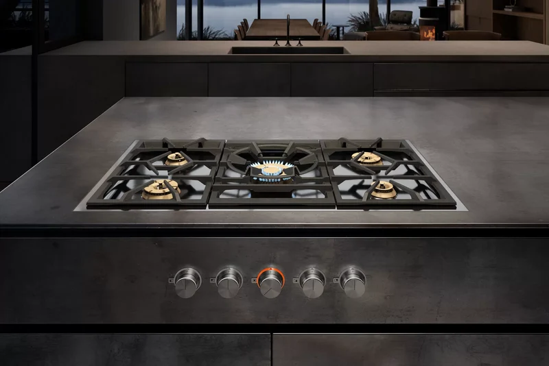 Parrilla de gas natural 36" 400 series Vario 5 zonas