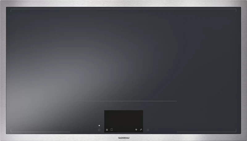 Parrilla de inducción Vario Serie 400 vidrio gris de superficie completa