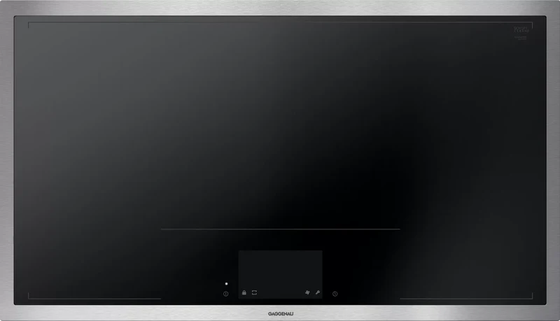 Parrilla de inducción 36" Serie 400 Vario vidrio negro superficie completa