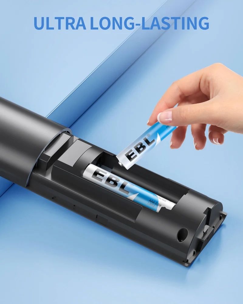 EBL Non-Rechargeable 1.5V AAA Alkaline Batteries