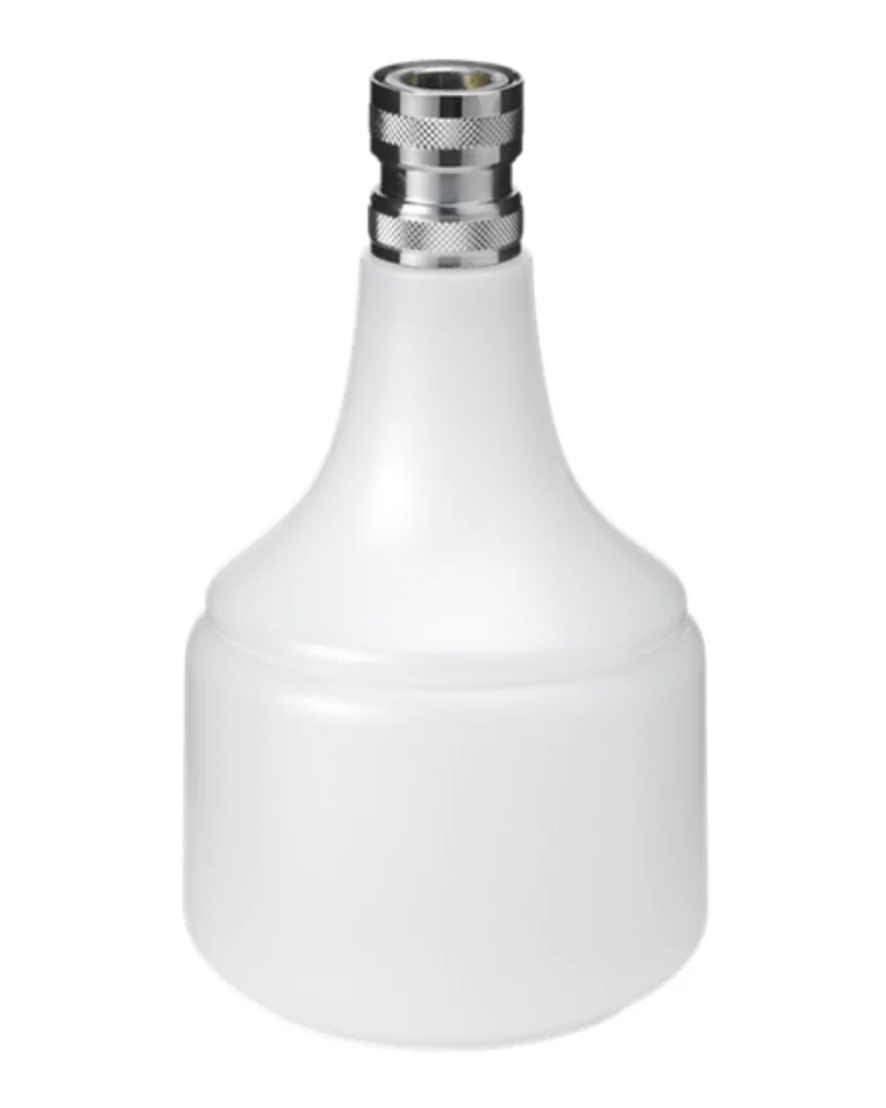 Botella Polietileno C/Acople 0.5 Lts. BLANCO