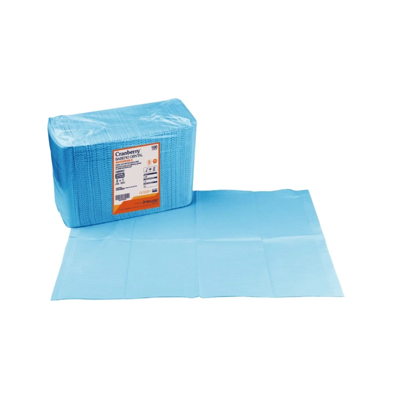 Babero Dental Ref. 419 – Protección Desechable para Procedimientos Odontológicos - 100 unidades