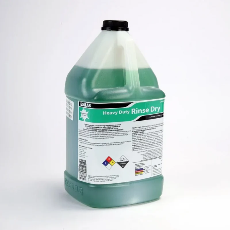 Heavy Duty Rinse Dry® de ECOLAB® – (1gal)
