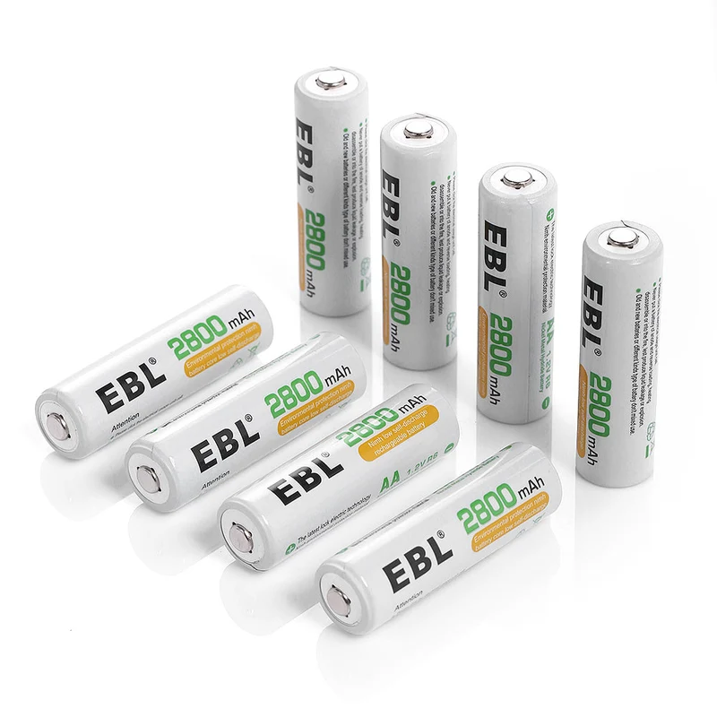 【CZ】EBL AA Ni-MH Rechargeable Batteries 2800mAh