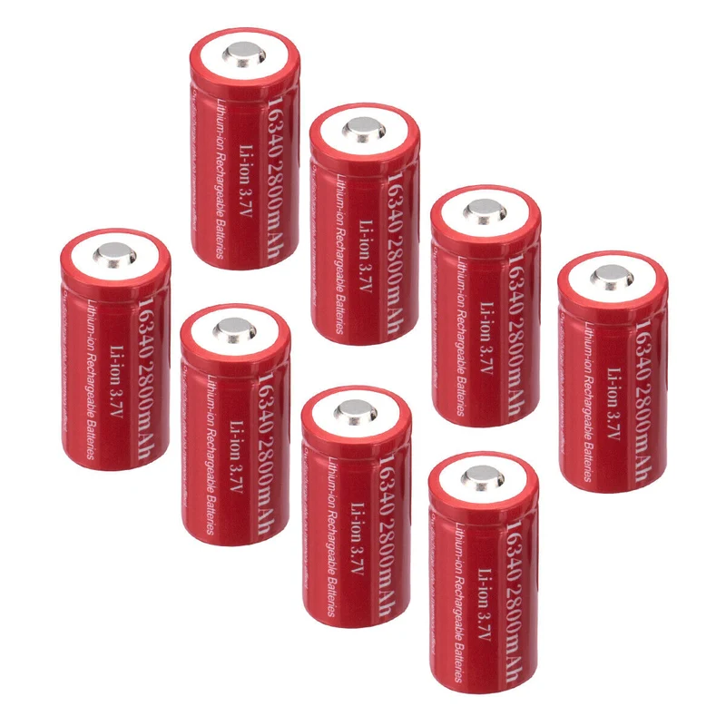 【CZ】16340 RCR123A Rechargeable Li-ion Battery 3.7V