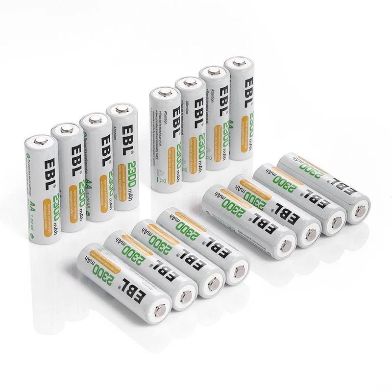 【CZ】EBL AA Ni-MH Rechargeable Batteries 2300mAh