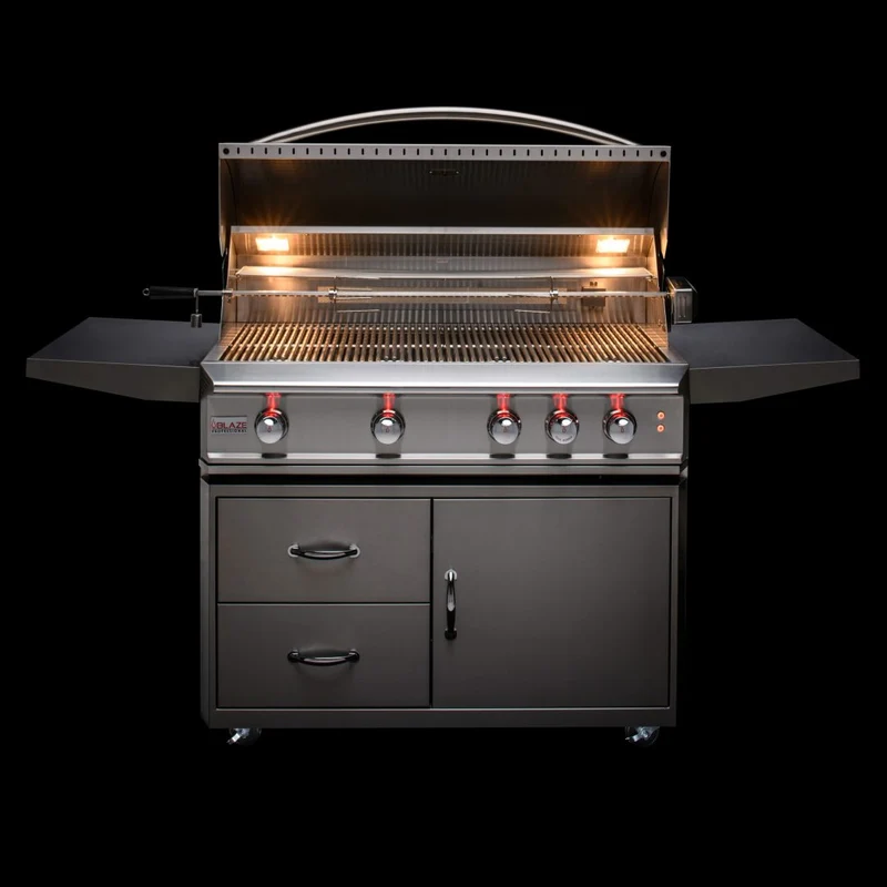 Asador Blaze Pro Grill 44" 4 Zonas