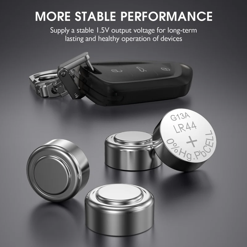 EBL LR44 AG13 Alkaline Button Cell Batteries