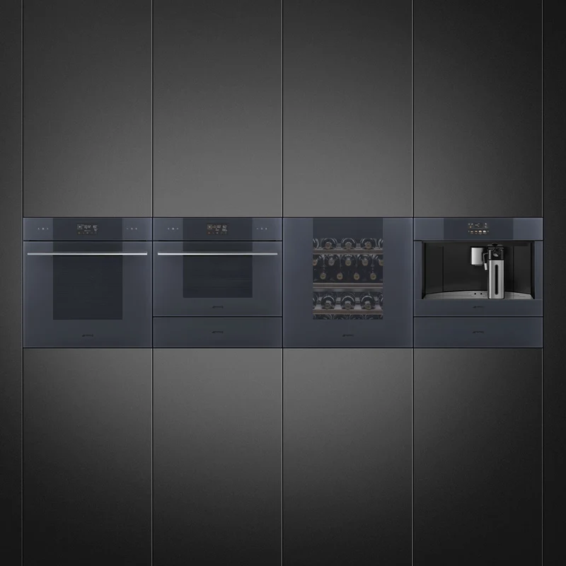 Cafetera empotrable 60X45cm Neptune Grey