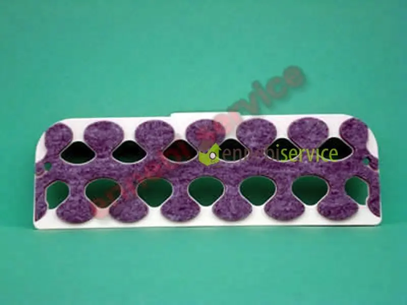 Piastra con feltro spazzola per vk120-1-2 Vorwerk Folletto