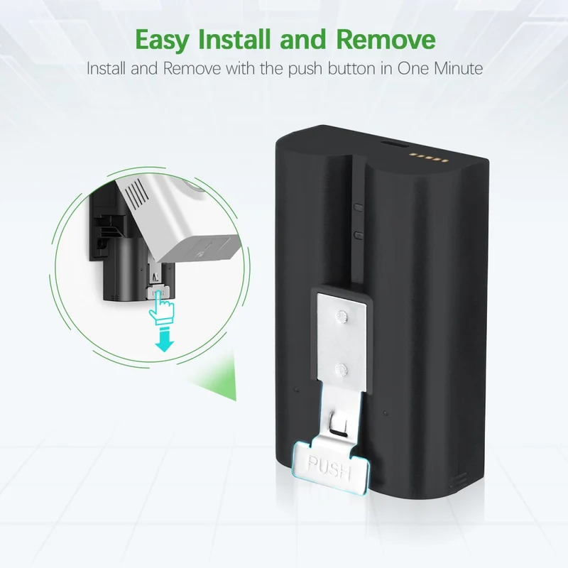 EBL SM002 Rechargeable Battery for Ring camera Doorbell 2/3/4/3 plus