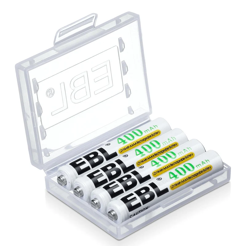 EBL AAAA Ni-MH Rechargeable Batteries 1.2V 400mAh