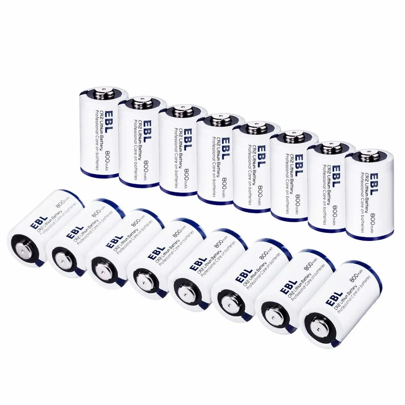 EBL CR2 Non-rechargeable Lithium Battery 3V 800mAh