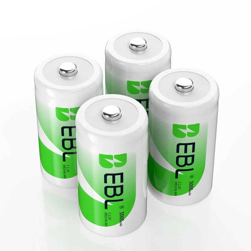 EBL C 1.2V 5000mAh NiMH Rechargeable Batteries