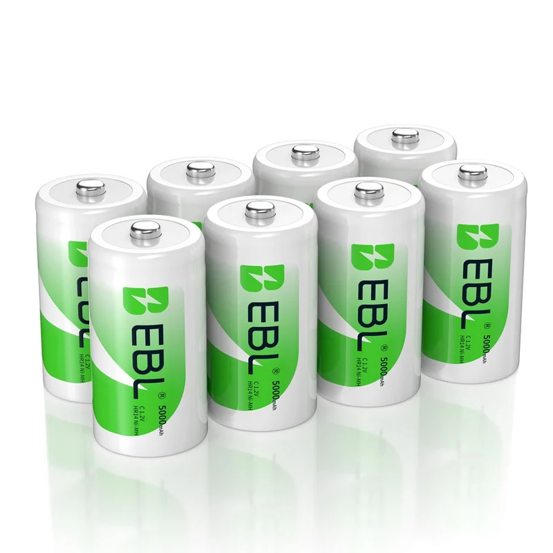 EBL C 1.2V 5000mAh NiMH Rechargeable Batteries