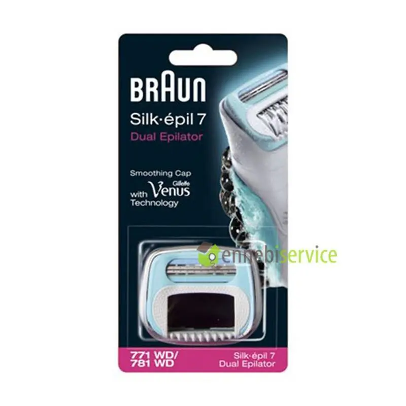 Testina ricambio silk-épil 7 dual epilatore 781 Braun
