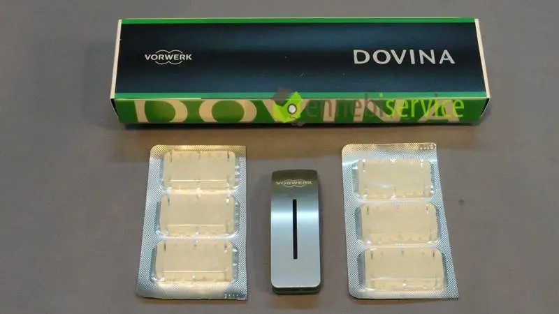 Dovina fragrance + clip blister da 6 pz Vorwerk Folletto