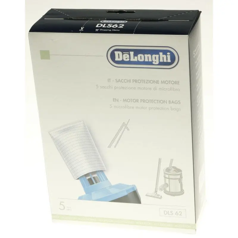 Sacchetti in microfibra per la protezione del motore delonghi