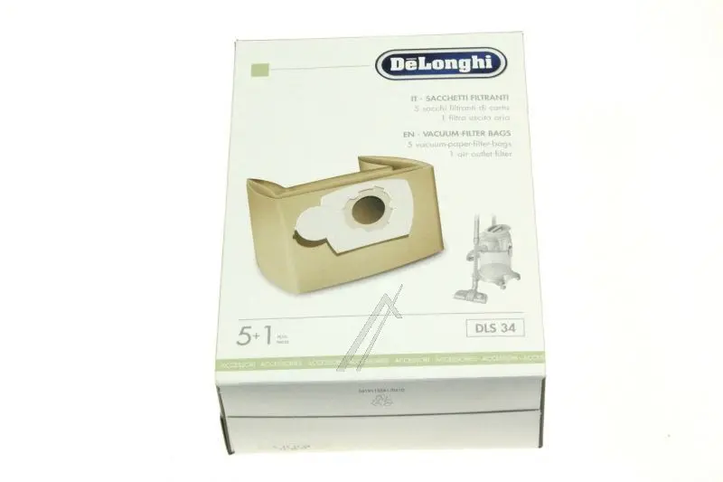 Sacchetti per aspirapolvere delonghi simac DLS34
