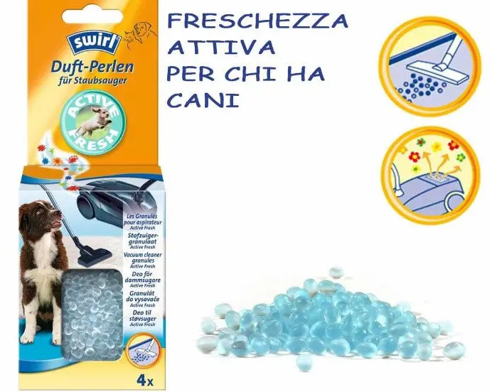 Granuli profumatori per aspirapolvere swirl De Longhi