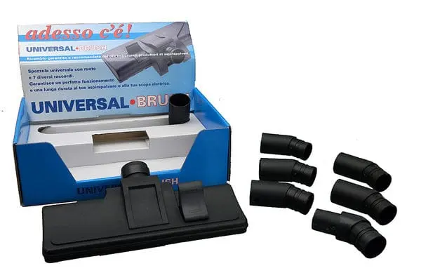Spazzola combi 7 raccordi con ruote 800pe06 Universale
