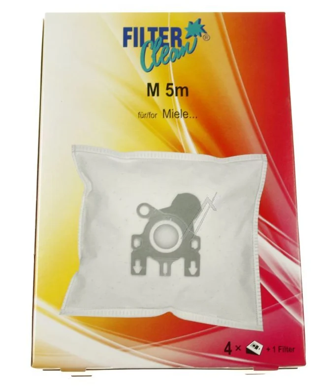 Sacchetti Microfiltro per Aspirapolvere Miele F/J/M - Set 4 Sacchetti + 1 Filtro