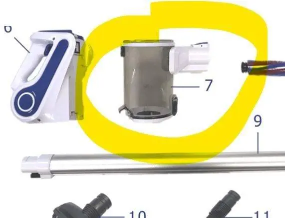 Contenitore polvere forzaspira pbeu0116 slim Polti sr90b