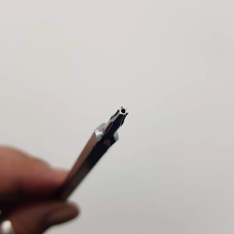 Inserto cacciavite per avvitatore torx t10 - t9 con foro centrale Usag