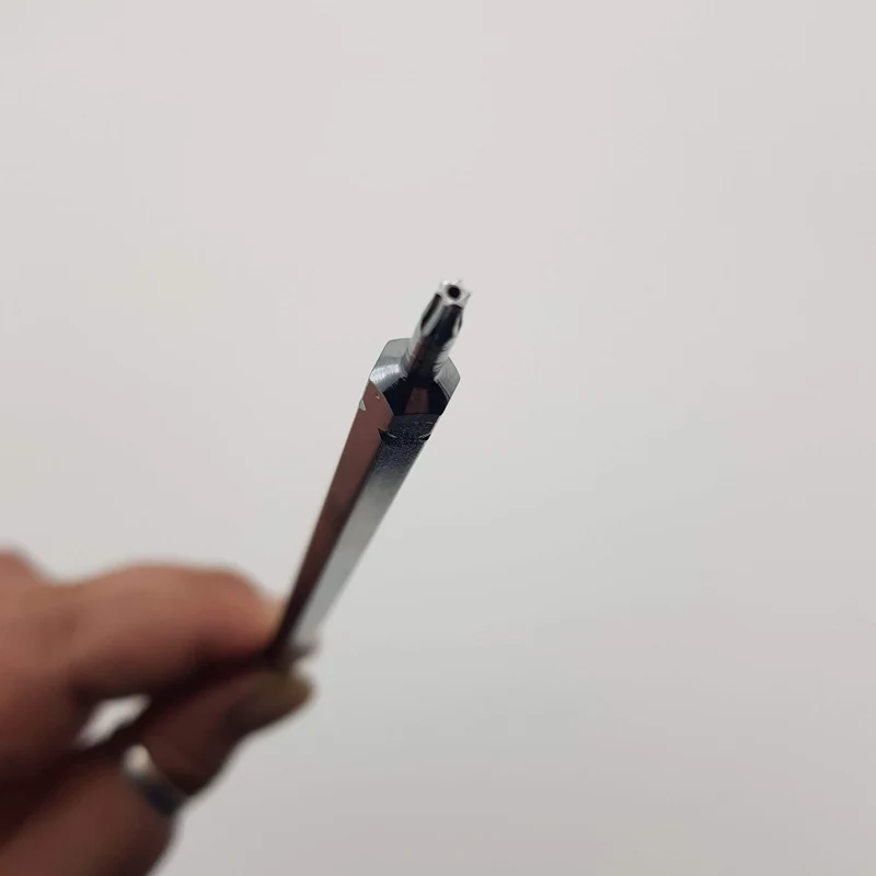 Inserto cacciavite per avvitatore torx t10 - t9 con foro centrale Usag