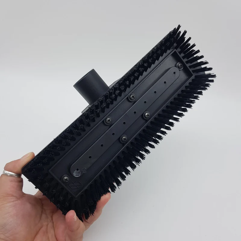 Spazzola nera per pulizia vapore magic vapor Bieffe