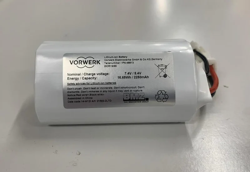 Btteria per tergivetro vg100 Vorwerk Folletto
