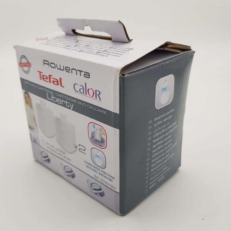 Filtro cartuccia anticalcare per ferro da stiro Tefal e Moulinex, Calor XD9070E0 Rowenta
