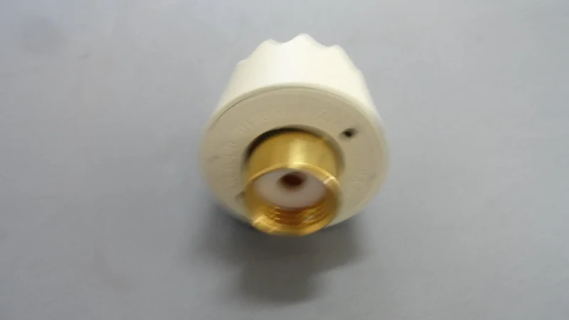 Tappo caldaia 1/2 femmina 5 bar bianco Polti