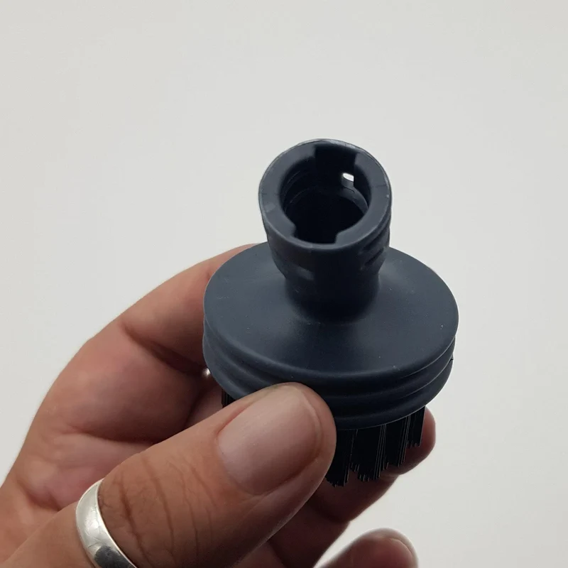 Spazzolino tondo in nylon più grande per vaporettino lux sv440 Polti