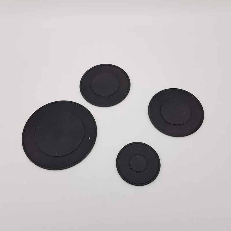 Set 4 piattelli per piano cottura Indesit Ariston, Sabaf satinati