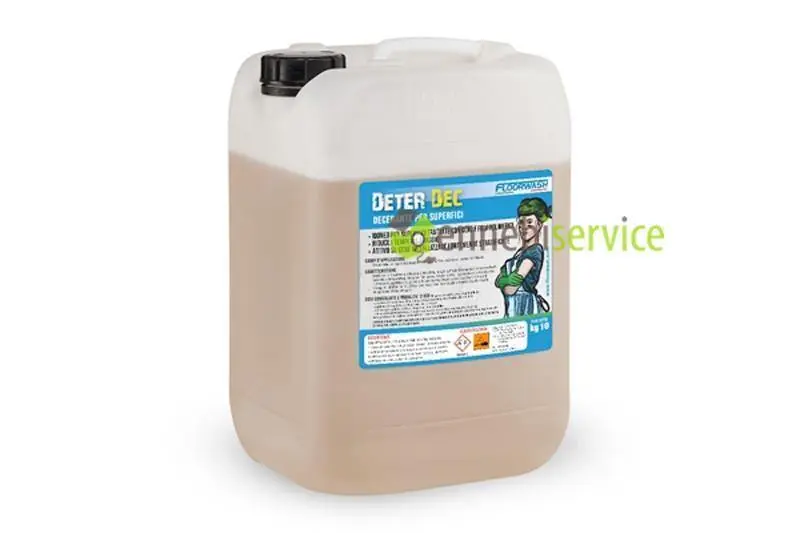 Detergente "deter dec" per macchina lavapavimenti Floorwash 10lt