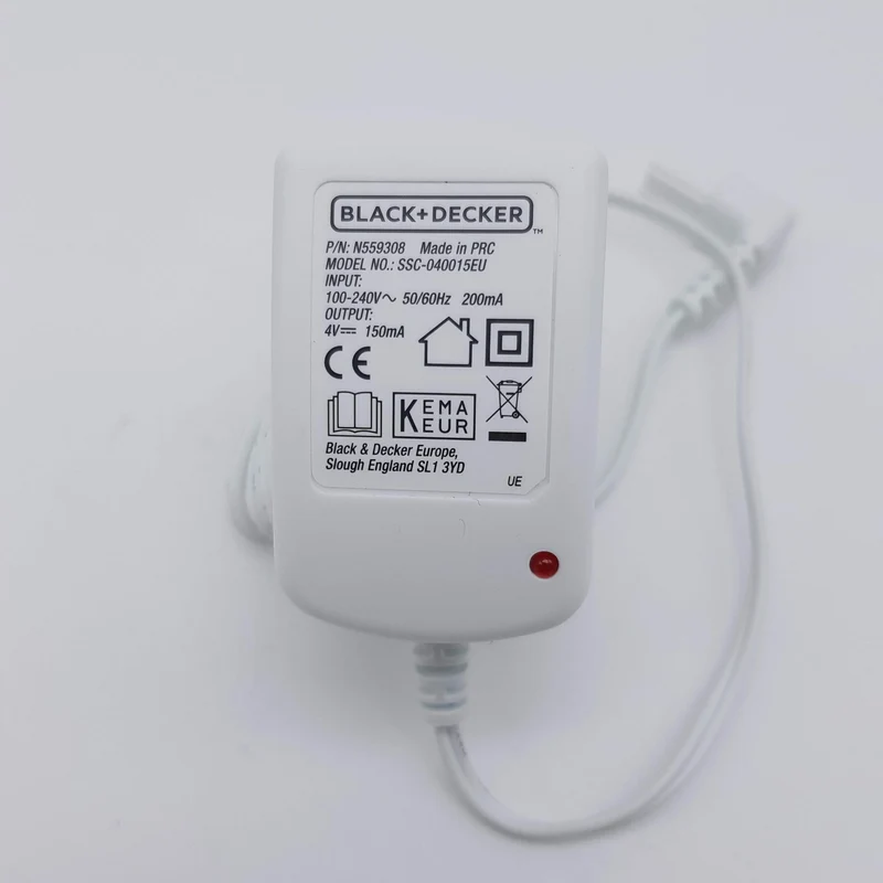 Caricabatteria Originale Black+Decker N559308 per Aspirabriciole NVC115J