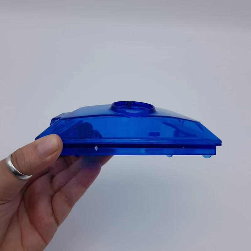 Serbatoio deo dispenser blu per spazzola vaporforce brush Polti